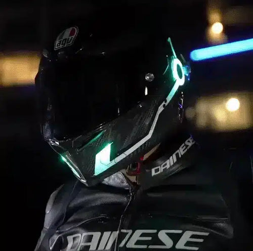 LUCES LED PARA CASCO DE MOTO