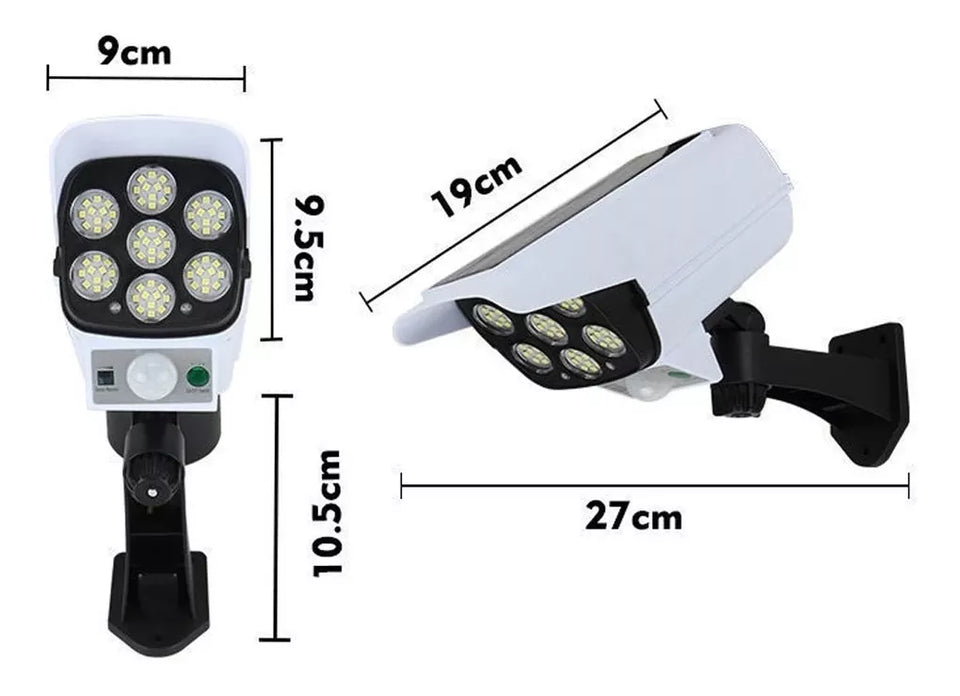 FOCO PANEL SOLAR TIPO CAMARA