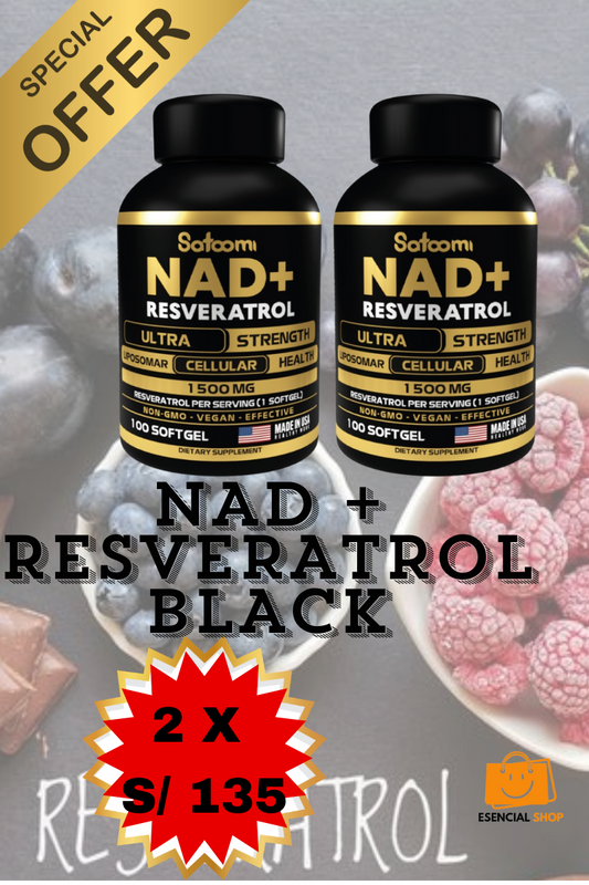 NAD + RESVERATROL BLACK