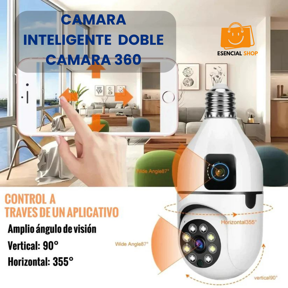 CAMARA INTELIGENTE  DOBLE CAMARA 360