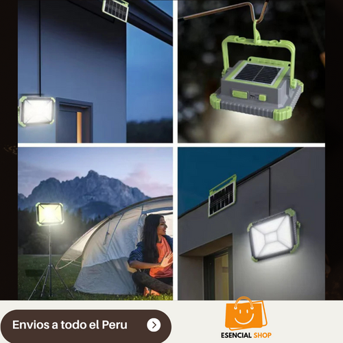 REFLECTOR SOLAR PREMIUM (Sirve como Cargador Portátil)