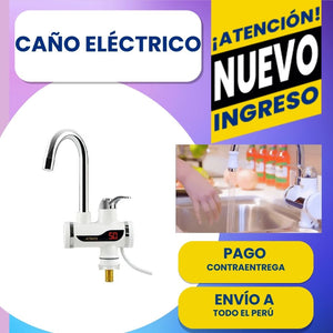 Caño Grifo Eléctrico Calentador De Agua Instantáneo