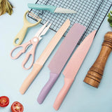 SET CUCHILLOS DE COCINA PACK 6 PIEZAS DE ACERO INOXIDABLE